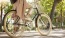 a person riding a bicycle